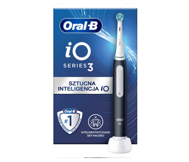 Oral-B Szczoteczka magnetyczna iO3 (matowa czarna) - 1163005 - zdjęcie 3